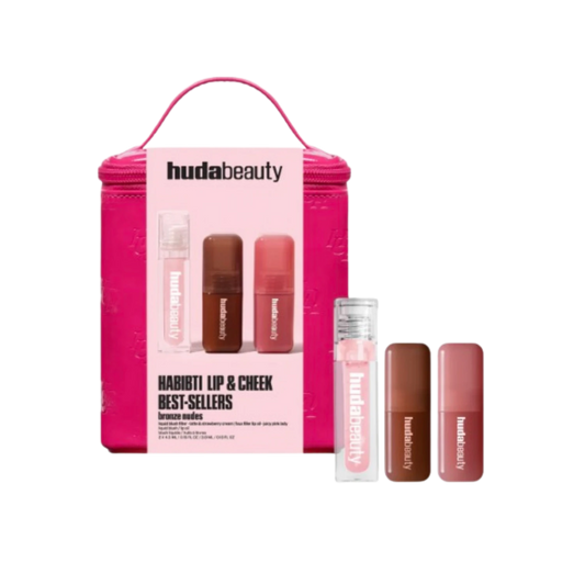 HUDA BEAUTY HABIBTI LIP AND CHEEK BEST SELLERS KIT