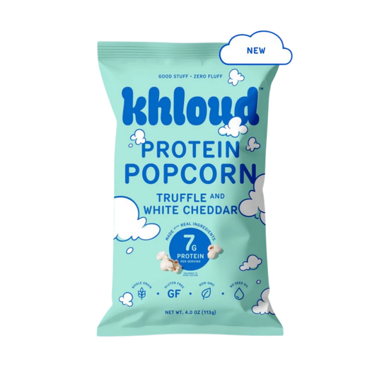 PROTEIN POPCORN - TRUFFLE AND WHITE CHEDDAR