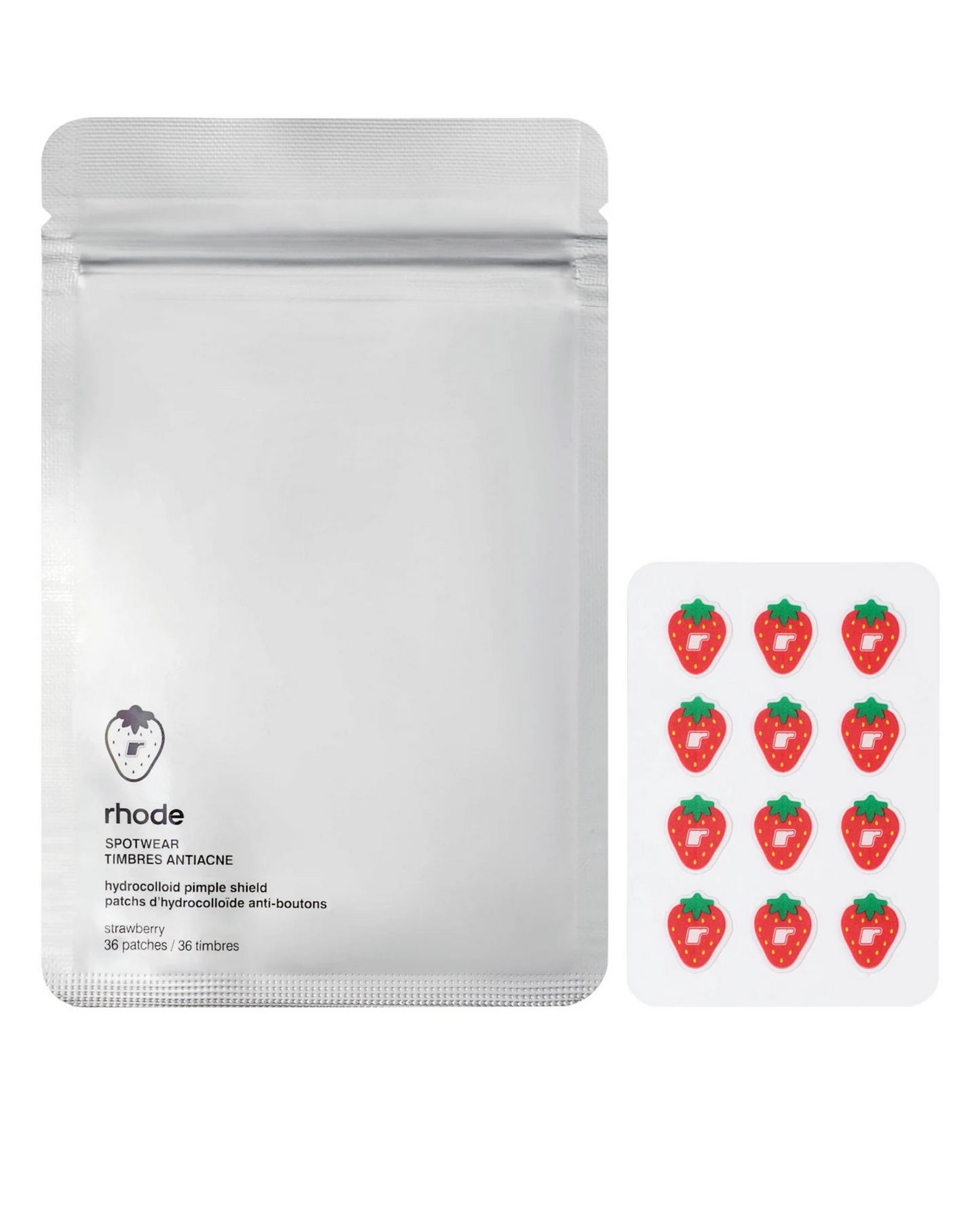 RHODE STRAWBERRY SPOTWEAR HYDROCOLLOID PATCHES (36 PCs)