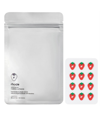 RHODE STRAWBERRY SPOTWEAR HYDROCOLLOID PATCHES (36 PCs)
