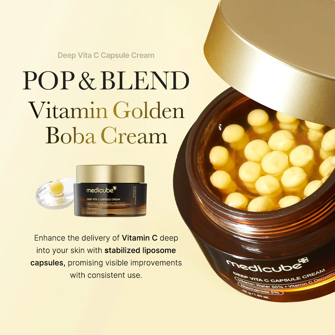 MEDICUBE Original | Deep Vita C Capsule Cream
