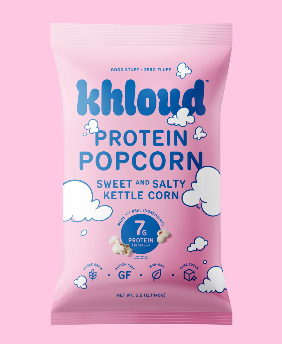 Khloud Original | SWEET AND SALTY KETTLE CORN PROTEIN POPCORN (Pack of 4)