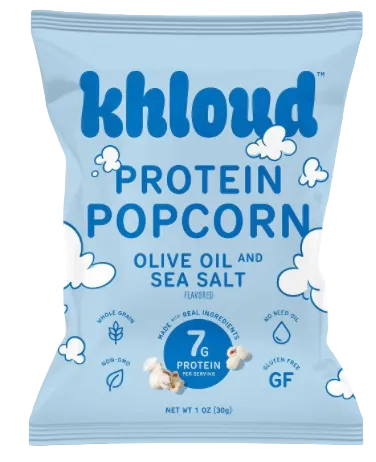 KHLOUD PROTEIN SNACK SIZE POPCORN (Olive Oil Sea Salt)