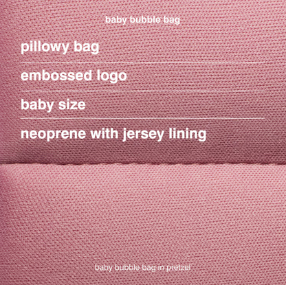 RHODE LIMITED EDITION BABY BUBBLE BAG PRETZEL + PRETZEL PEPTIDE LIP TINT (SET)