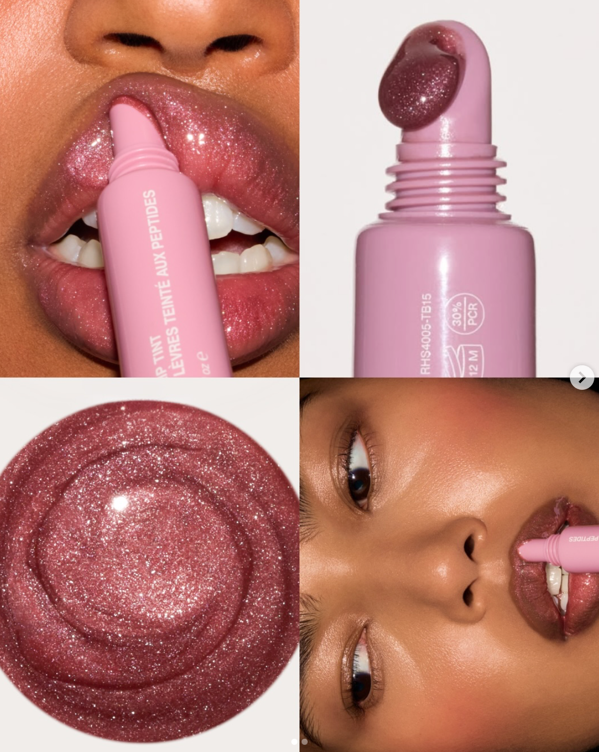 RHODE LIMITED EDITION BABY BUBBLE BAG PRETZEL + PRETZEL PEPTIDE LIP TINT (SET)