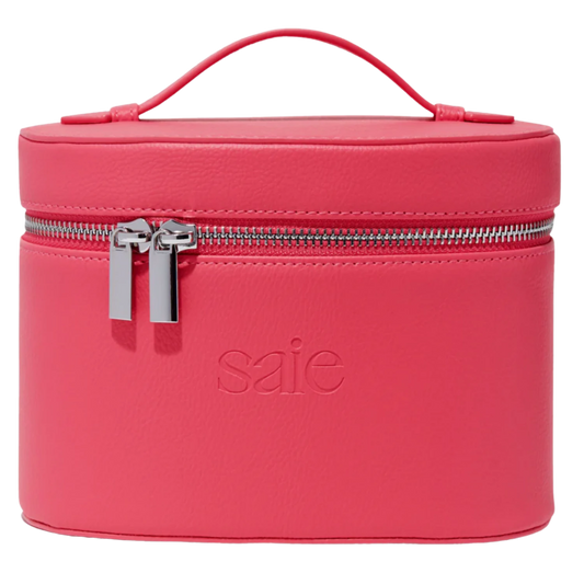 Vanity Case - The Mini (The Mini: 7” L x 5.25” H x 4.75” W in Fuchsia)