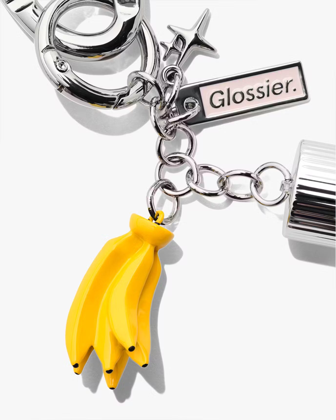 GLOSSIER | Banana Balm Dotcom + Keychain
