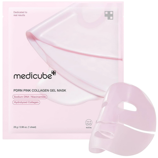 PDRN Pink Collagen Gel Mask, 4 Sheets
