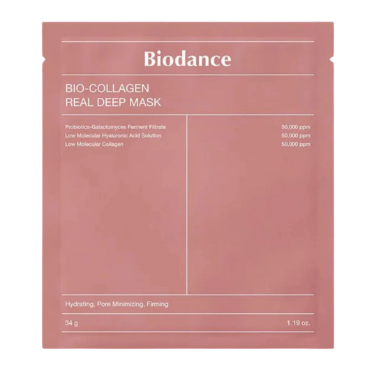 Bio Collagen-Real Deep Beauty Mask, 4 Sheets