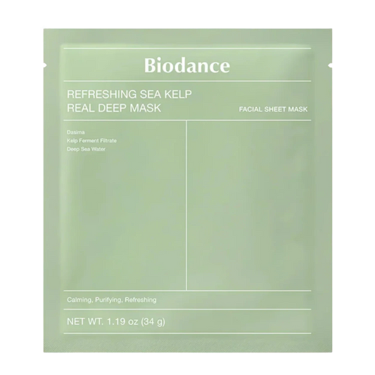 Refreshing Sea kelp Real Deep Mask, 4 Sheets