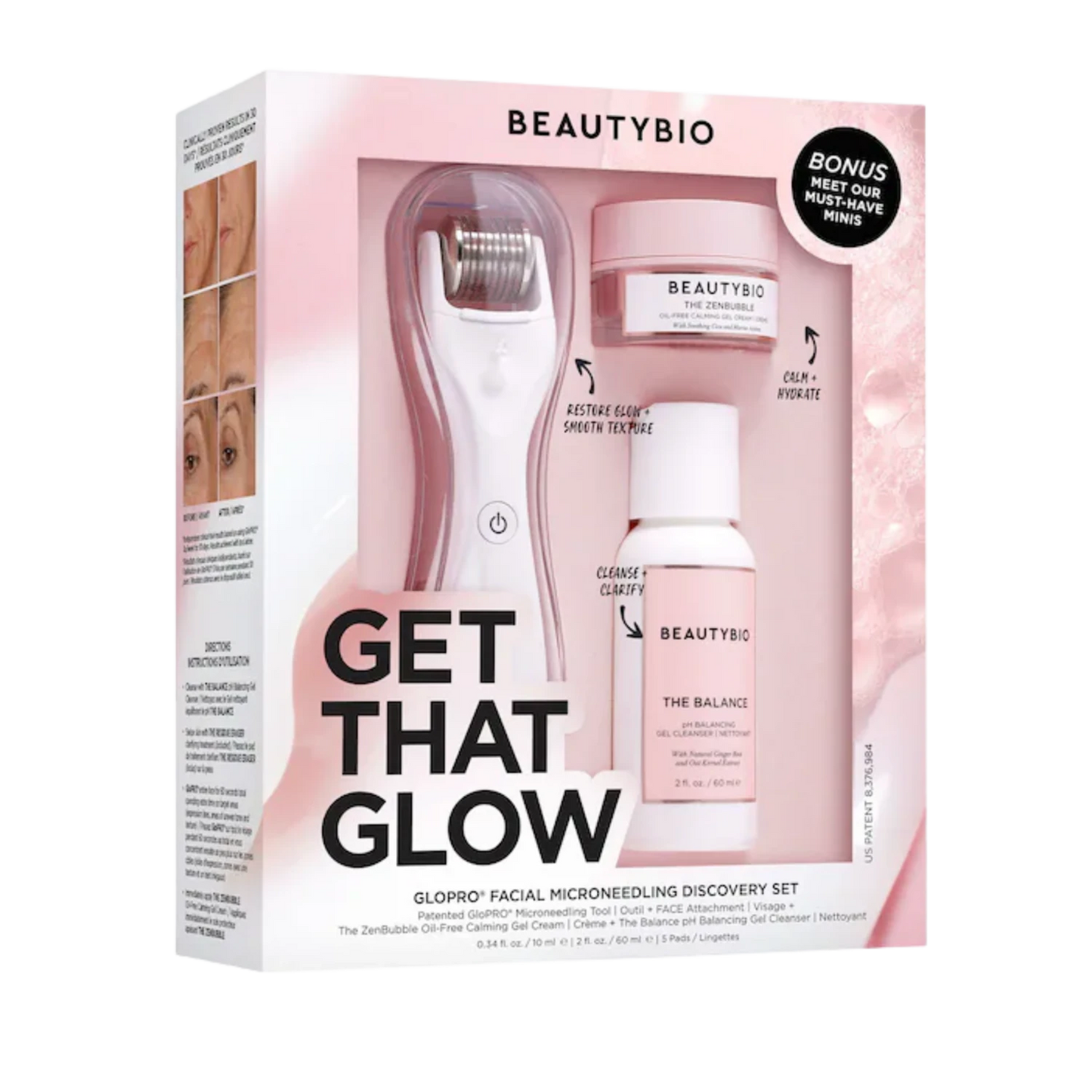 BeautyBIO - Get That Glow - GloPRO® Microneedling Tool & Discovery Set