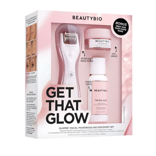 BeautyBIO - Get That Glow - GloPRO® Microneedling Tool & Discovery Set