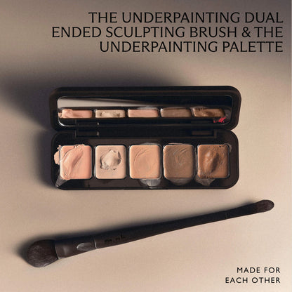 M.PH BY MARY PHILLIPS UNDERPAINTING DUAL-ENDED SCULPTING BRUSH