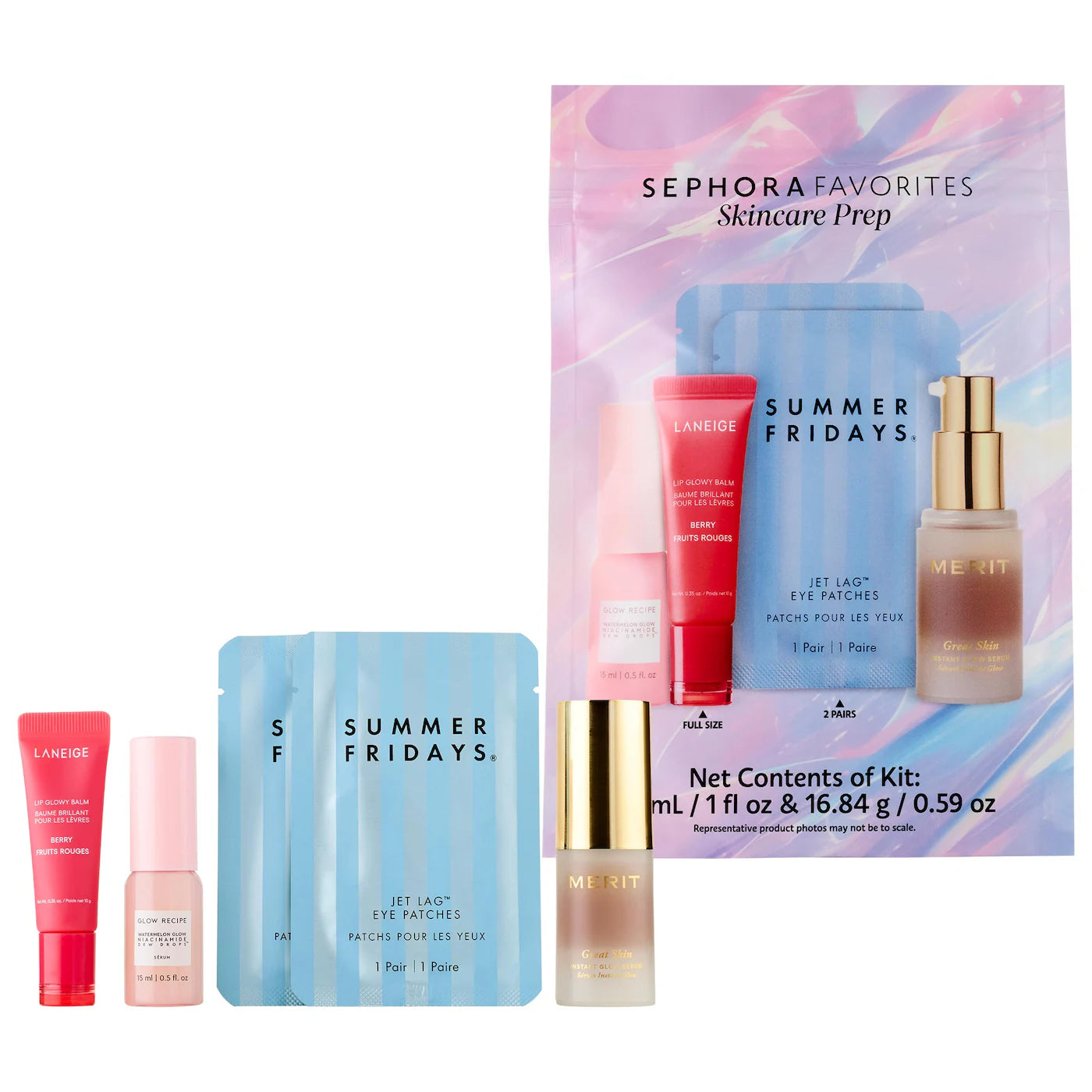 SEPHORA FAVORITES SKINCARE PREP SET