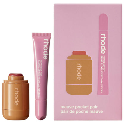 RHODE POCKET PAIR LIMITED EDITION LIP + CHEEK SET