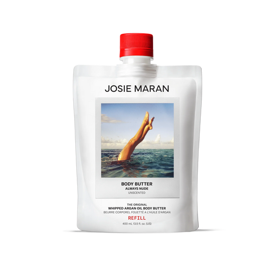 JOSIE MARAN | Whipped Argan Oil Body Butter Refill (unscented)